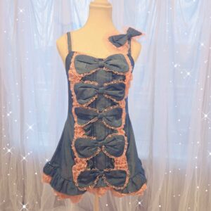Sugar Denim Bow Dress