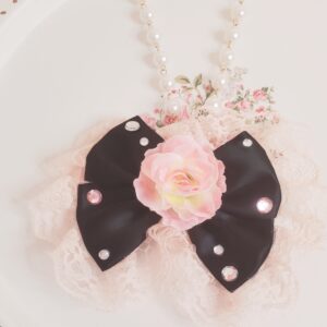 Romantic Rose Bow Necklace